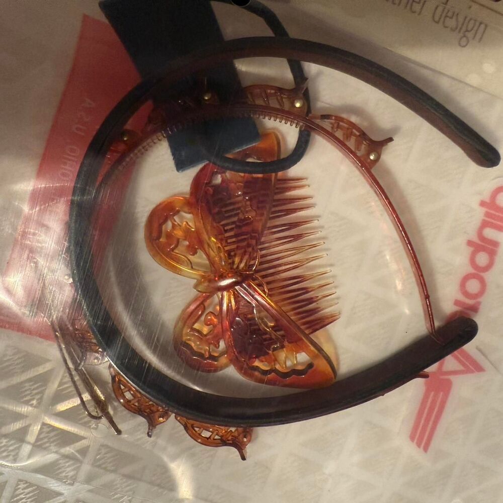 Women's and Kids Hair-accessories butterfly clips headbands